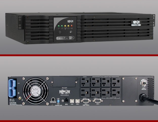 Tripp Lite SMART2200RMXL2U 2200VA Rackmount UPS 120V AVR
