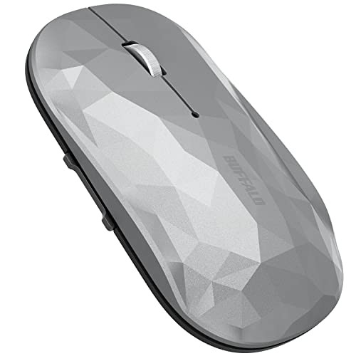 Buffalo Wireless Mobile Mouse Bluetooth FLEXUS Thin and Lightweight 5-Button