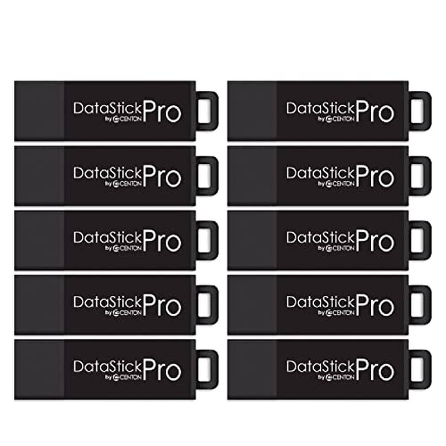 Centon Electronics MP Valuepack USB 3.2 Gen1 DataStick Pro Flash Drive, 128 G...