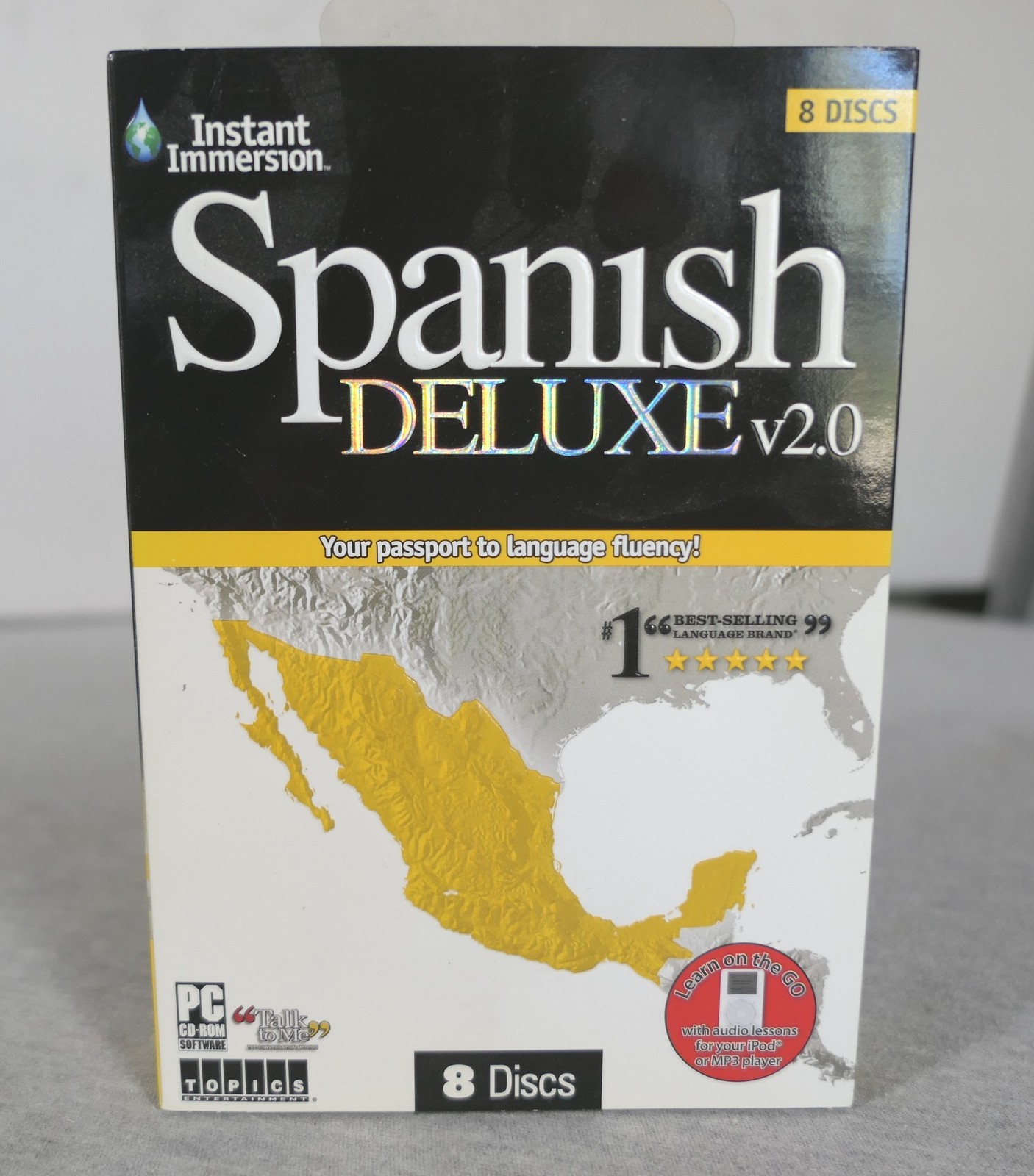 Instant Immersion Spanish Deluxe V2.0 (PC Windows 98/SE/ME/2000/XP/Vista 2007)