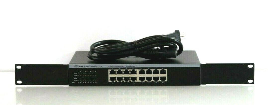 Cisco Linksys EF4116 EtherFast 4116 16-Port 10/100 Ethernet Switch A948 