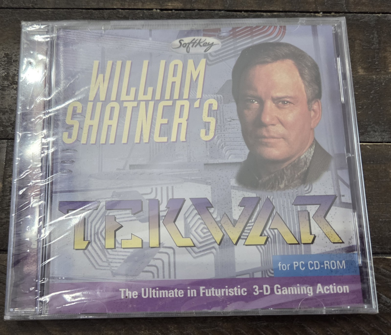 NEW SEALED William Shatner's Tek War Pc CD ROM Game Software 1995