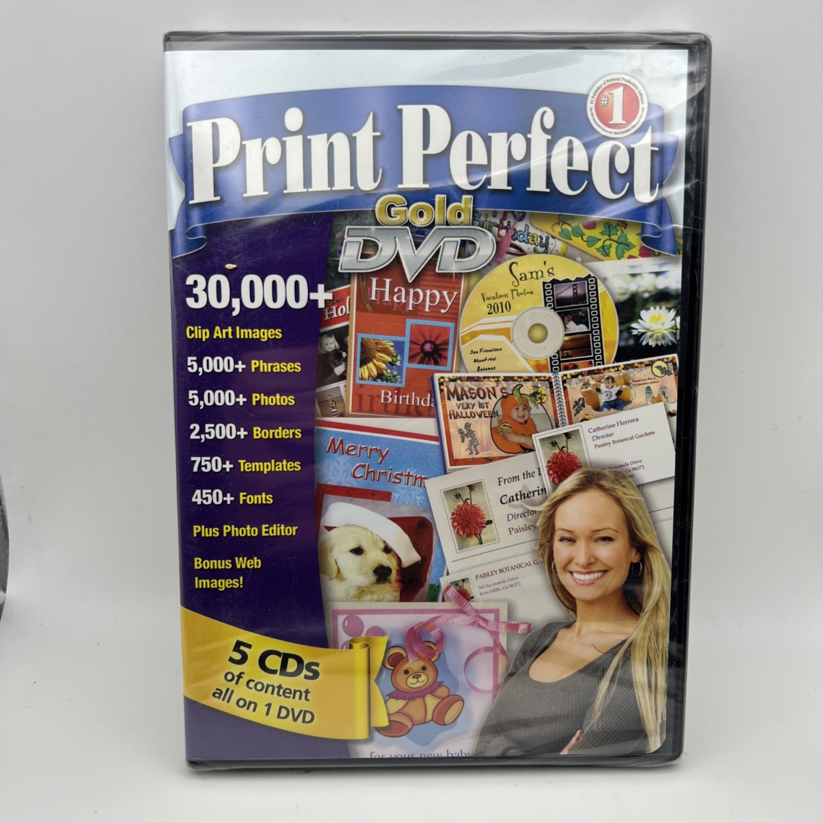 Print Perfect Gold DVD NEW/SEALED