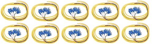 12 Strand Singlemode SC UPC Fiber Pigtail 1M 1 Pack 10 for Splice Fiber Optic