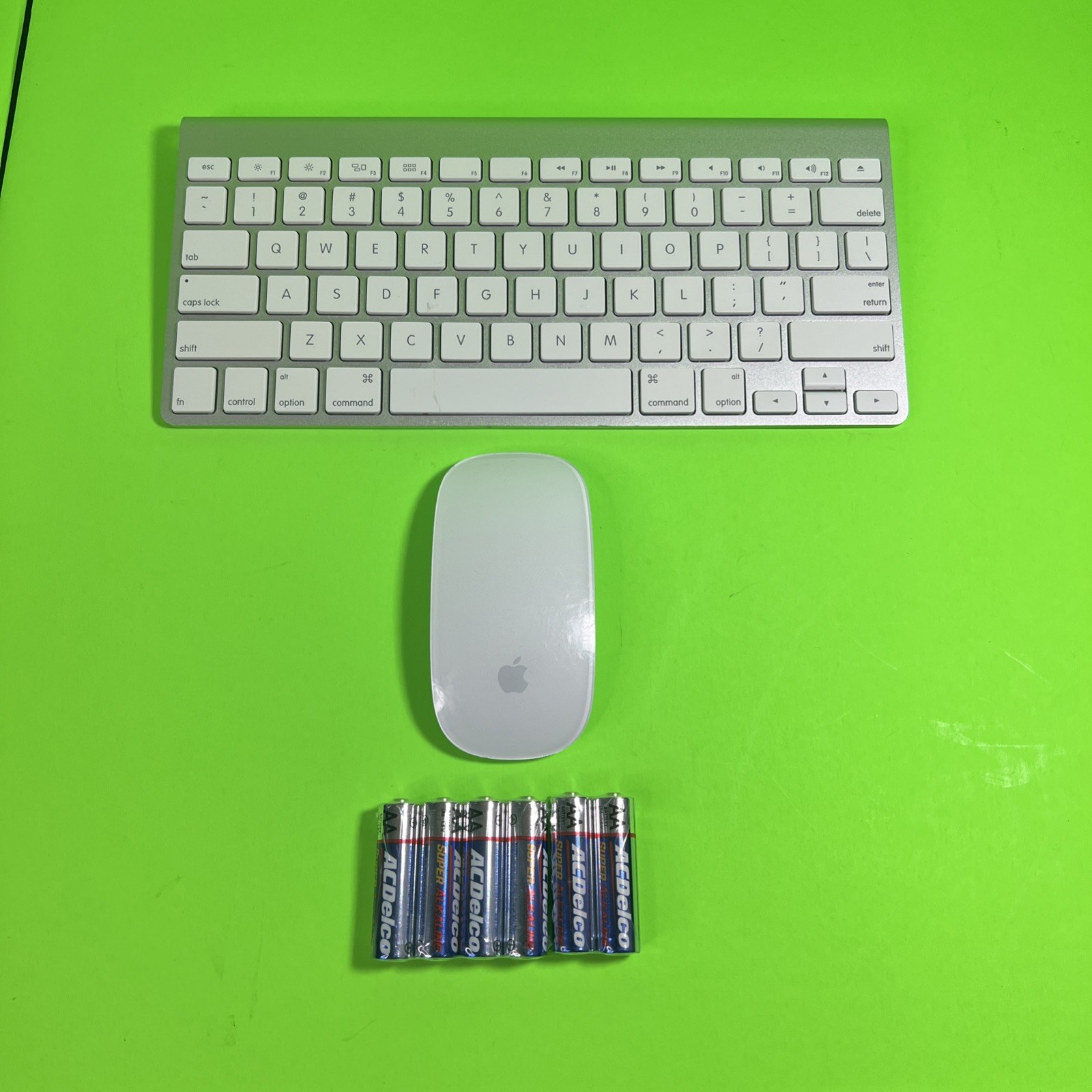 Genuine Apple A1314 Keyboard & A1296 Apple Mouse Wireless Bluetooth - SAME DAY