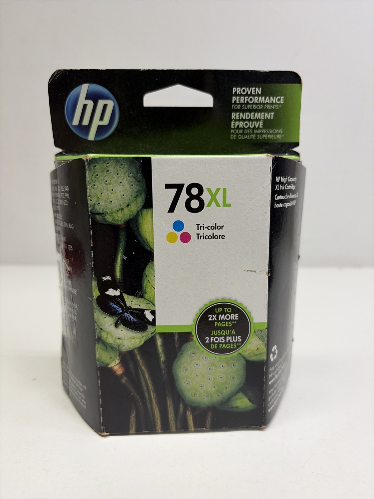 HP 78XL High Capacity Color Ink Cartridge-Authentic