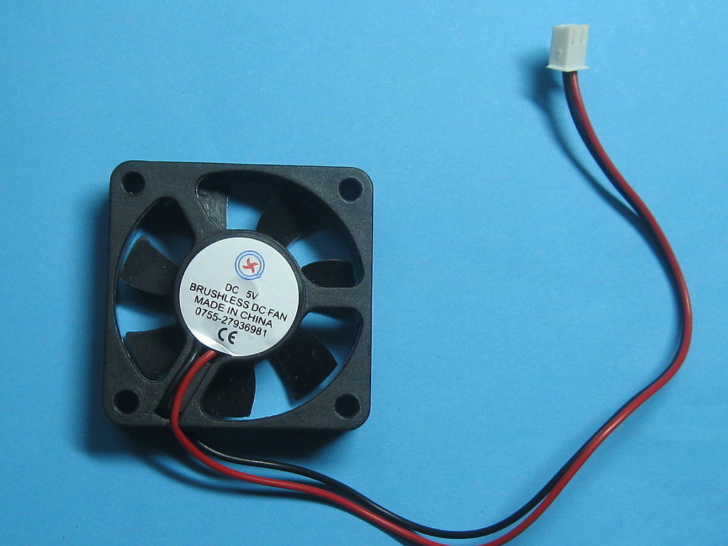 2 pcs Brushless DC Cooling Fan 5V 4510S 7 Blade 45x45x10mm 2pin Sleeve-bearing