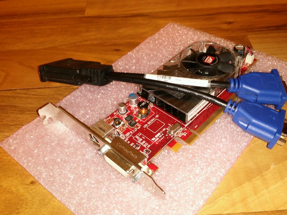 HP Pavilion Elite M9552p M9550f M9528c M9520f  HD Dual VGA Monitor Video Card