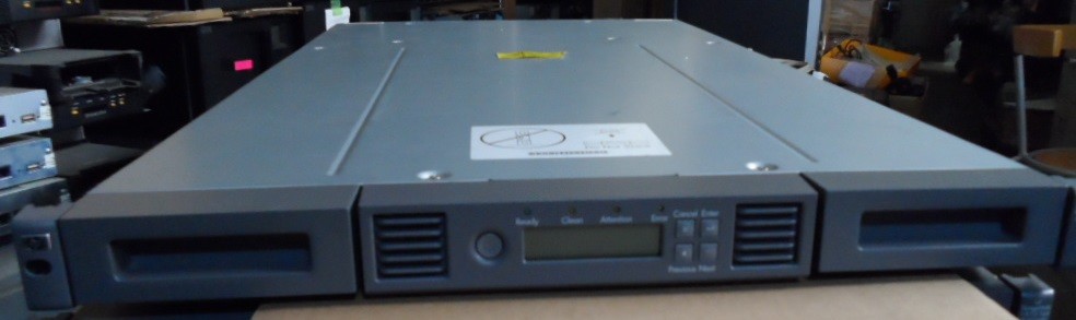 HP MSL G2 with 0X Drive 1/8 1U Enclosure Only Exact Part No. BL541B NOT BL541A