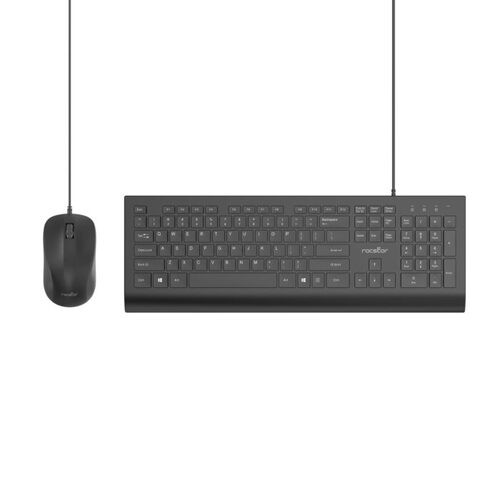 Keyboard and Mouse Rocstor Premium CK1 Y10P024-B1 Wired Keyboard and Mouse Combo