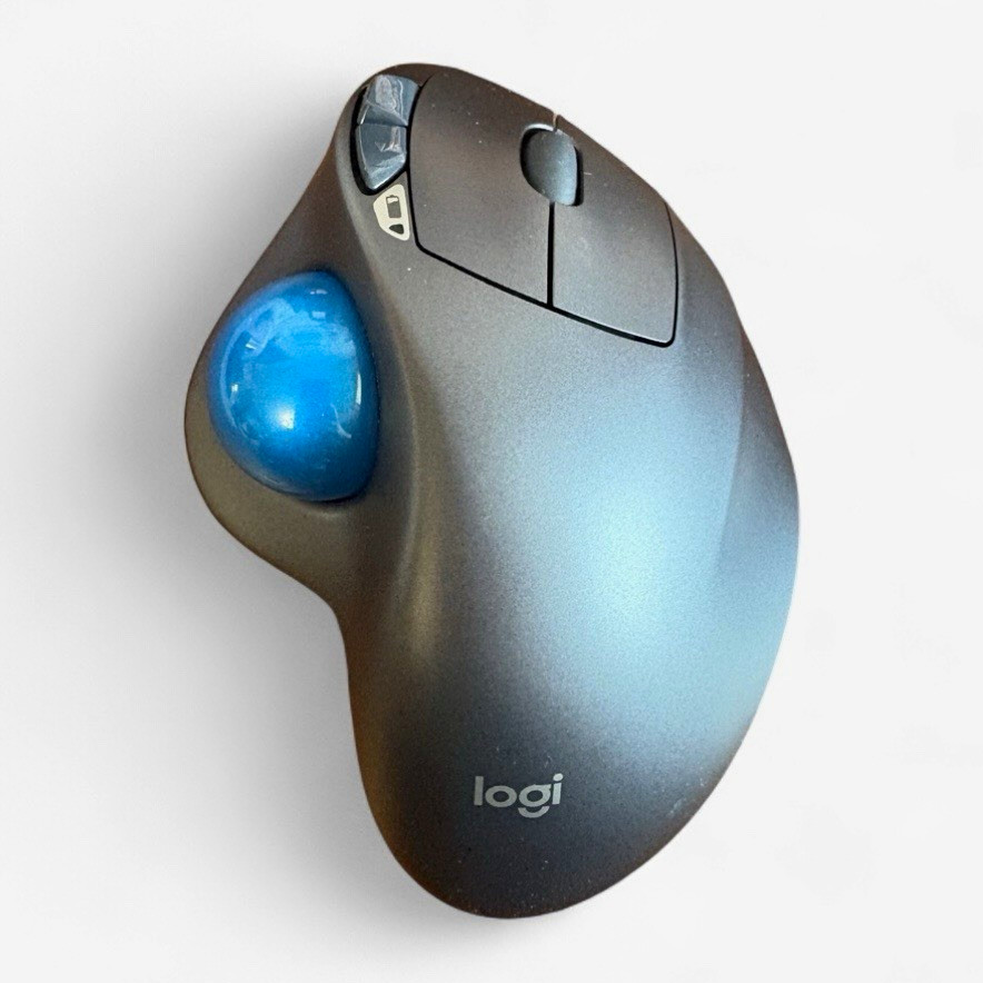 logitech ERGO M5755 wireless trackball mouse