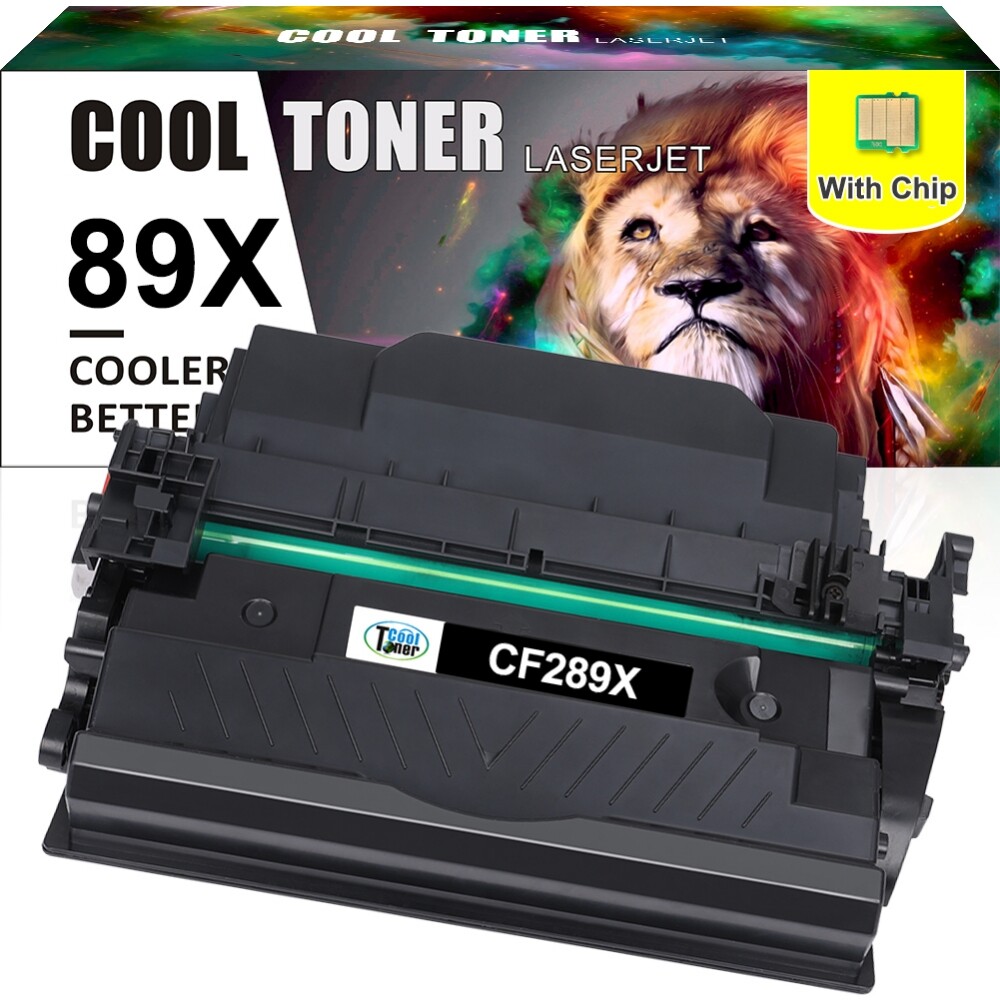 [With Chip] Toner Compatible With HP 89X CF289X LaserJet M507n M507x MFP M528dn