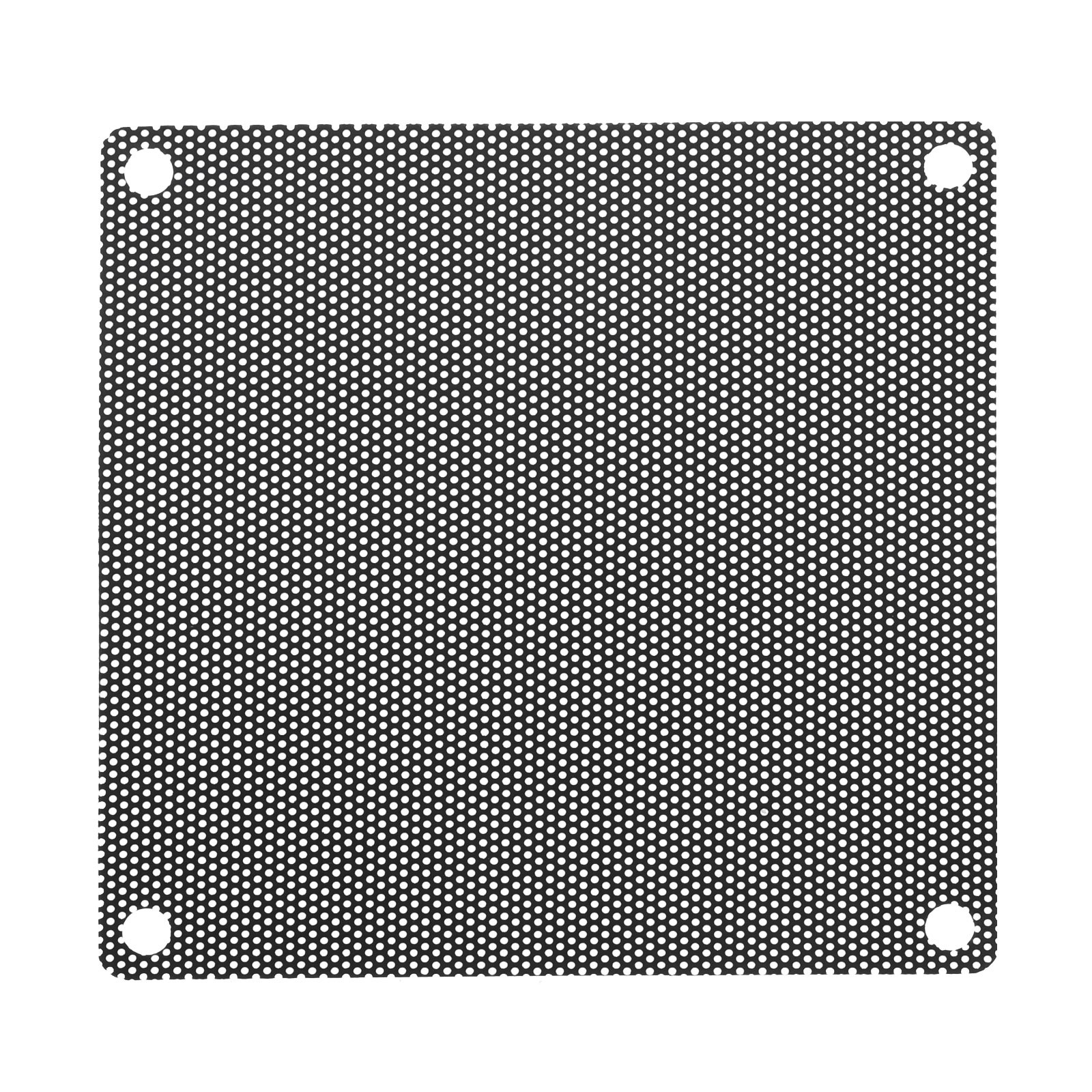 10PCS PC Dust Filter, 90x90mm PVC Computer Case Dustproof Mesh, Black