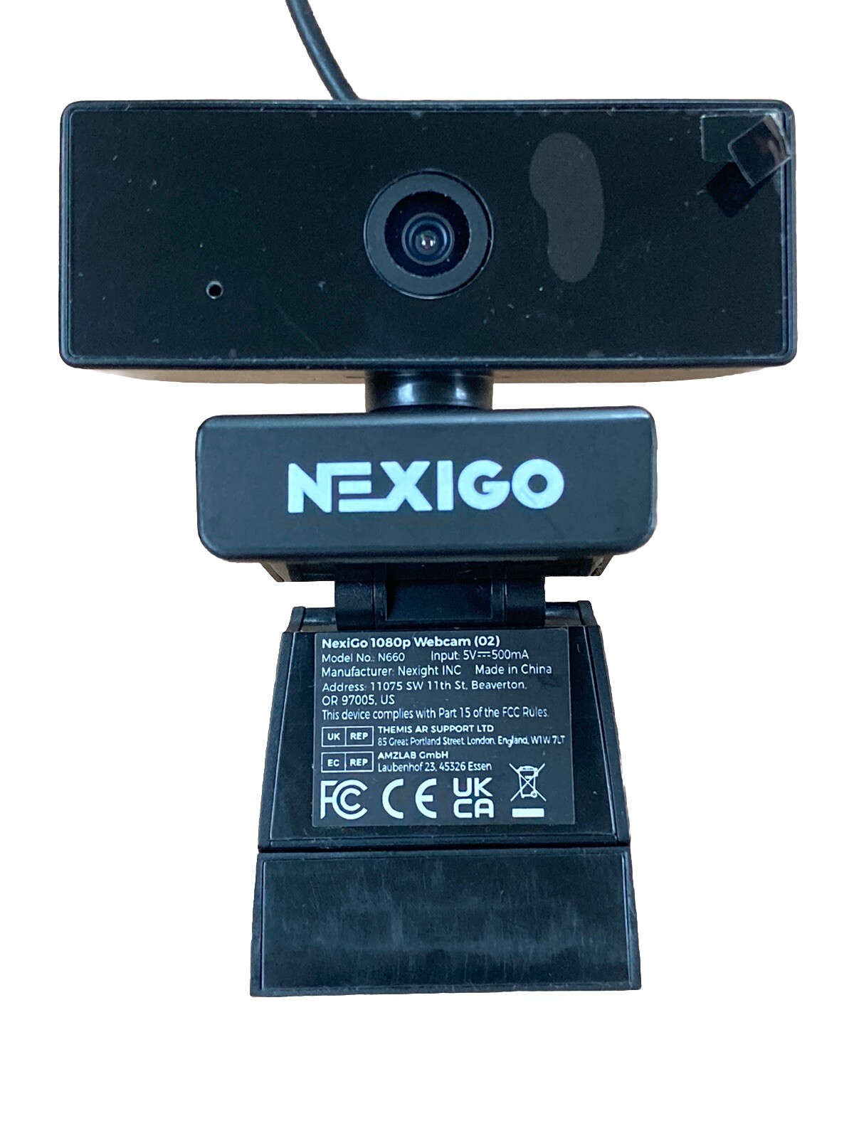 NexiGo N660 1080P 60FPS Webcam with Software Control