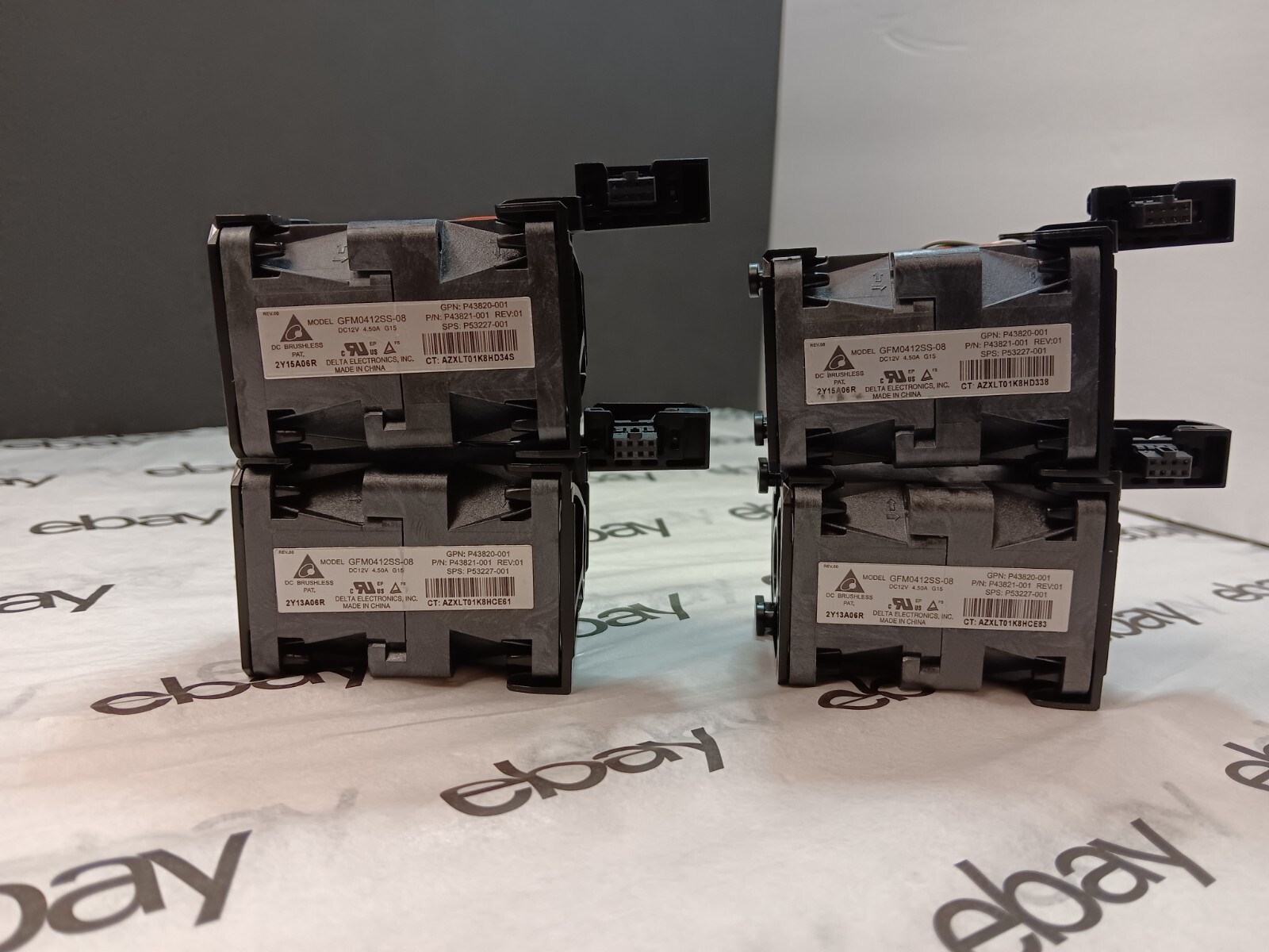 (Lot of 4) HPE Delta Electronics GFM0412SS-08