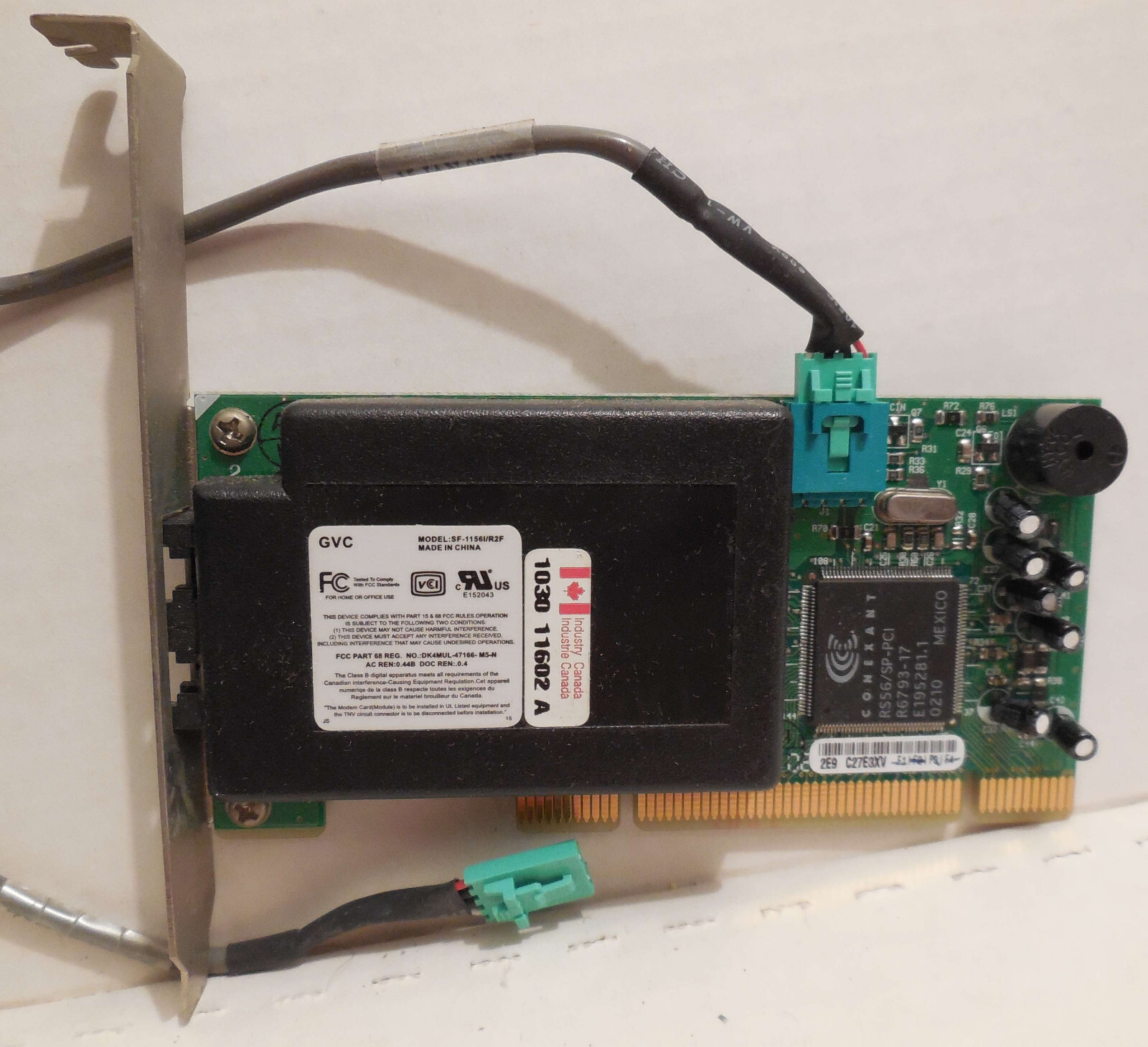 Anatel SF-11561/R2F Data/Voice Modem Dell Dimension PCI Card