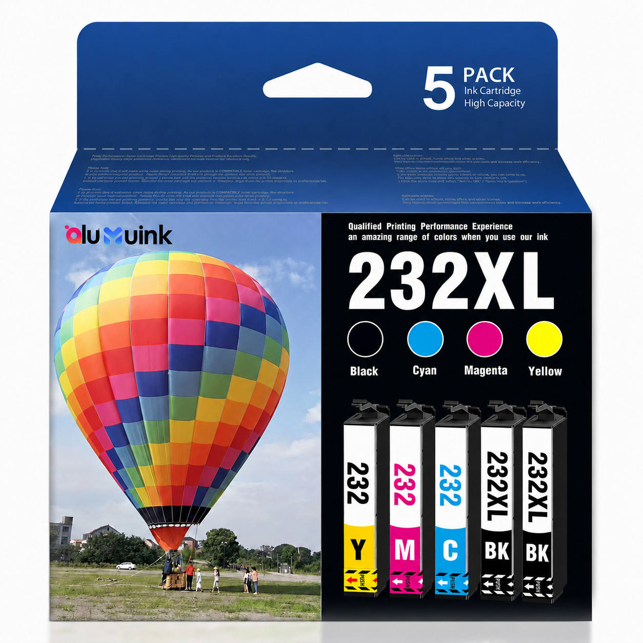 Compatible 232XL Ink  for  WF-2950 WF-2930 XP-4205 XP-4200 Printers C/Y/M/B