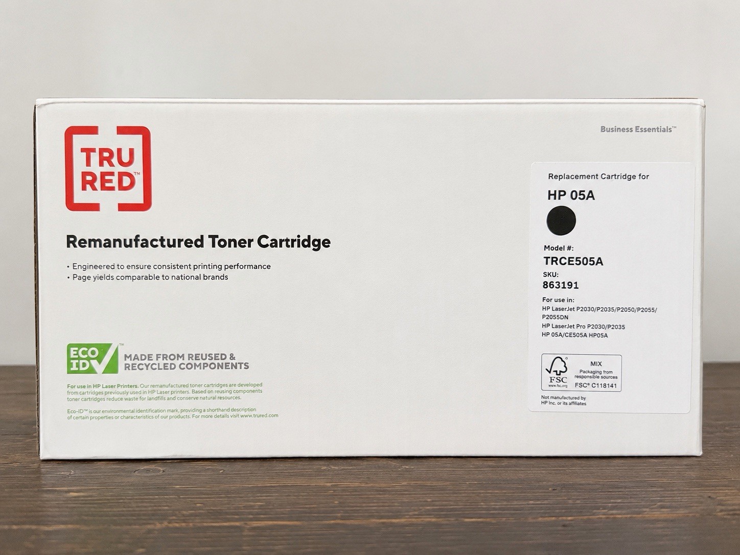 New Unopened HP 05A Ink Cartridge Black TRCE505A