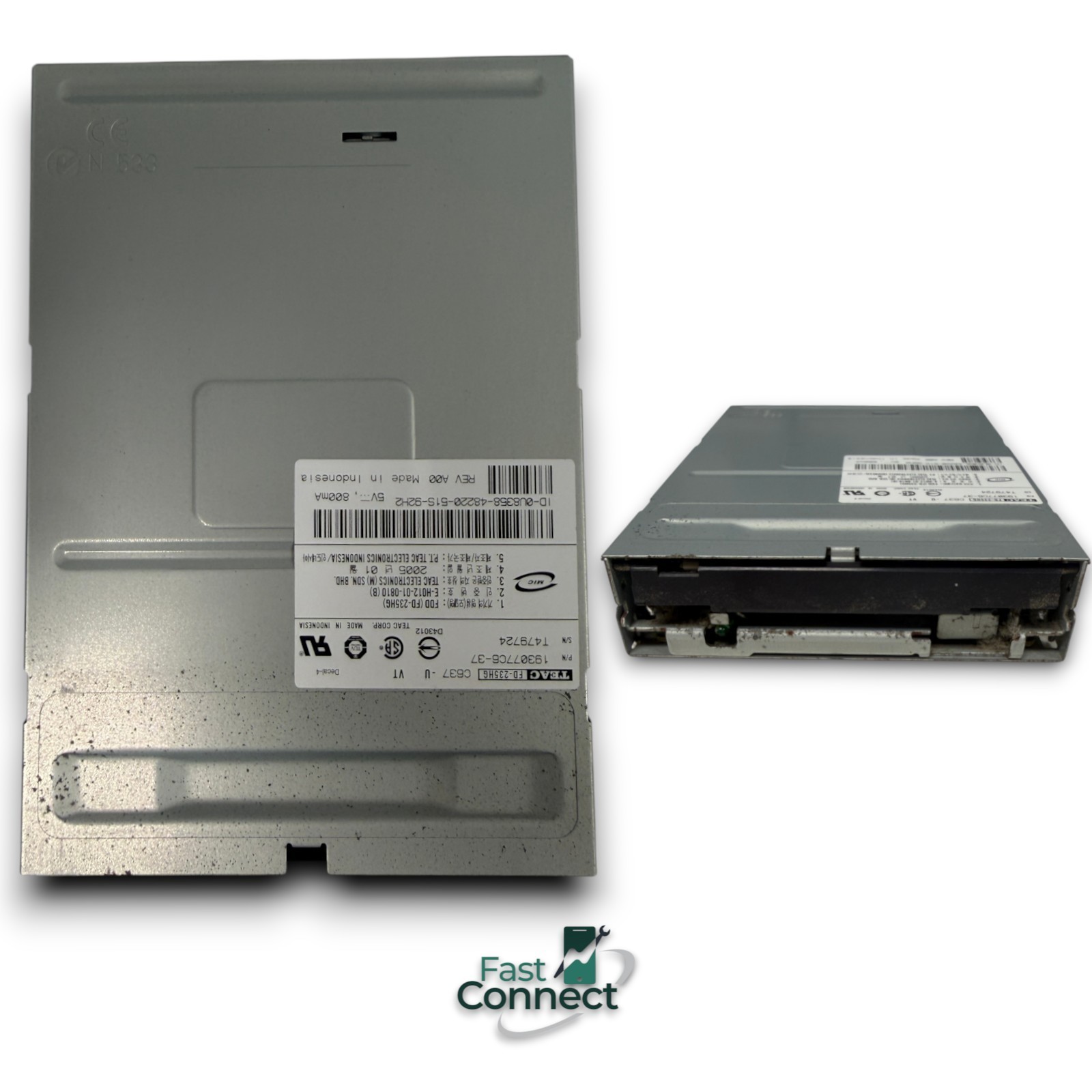 TEAC FD-235HG-C627 1.44MB 3.5" Internal Floppy Disk Drive Black Vintage