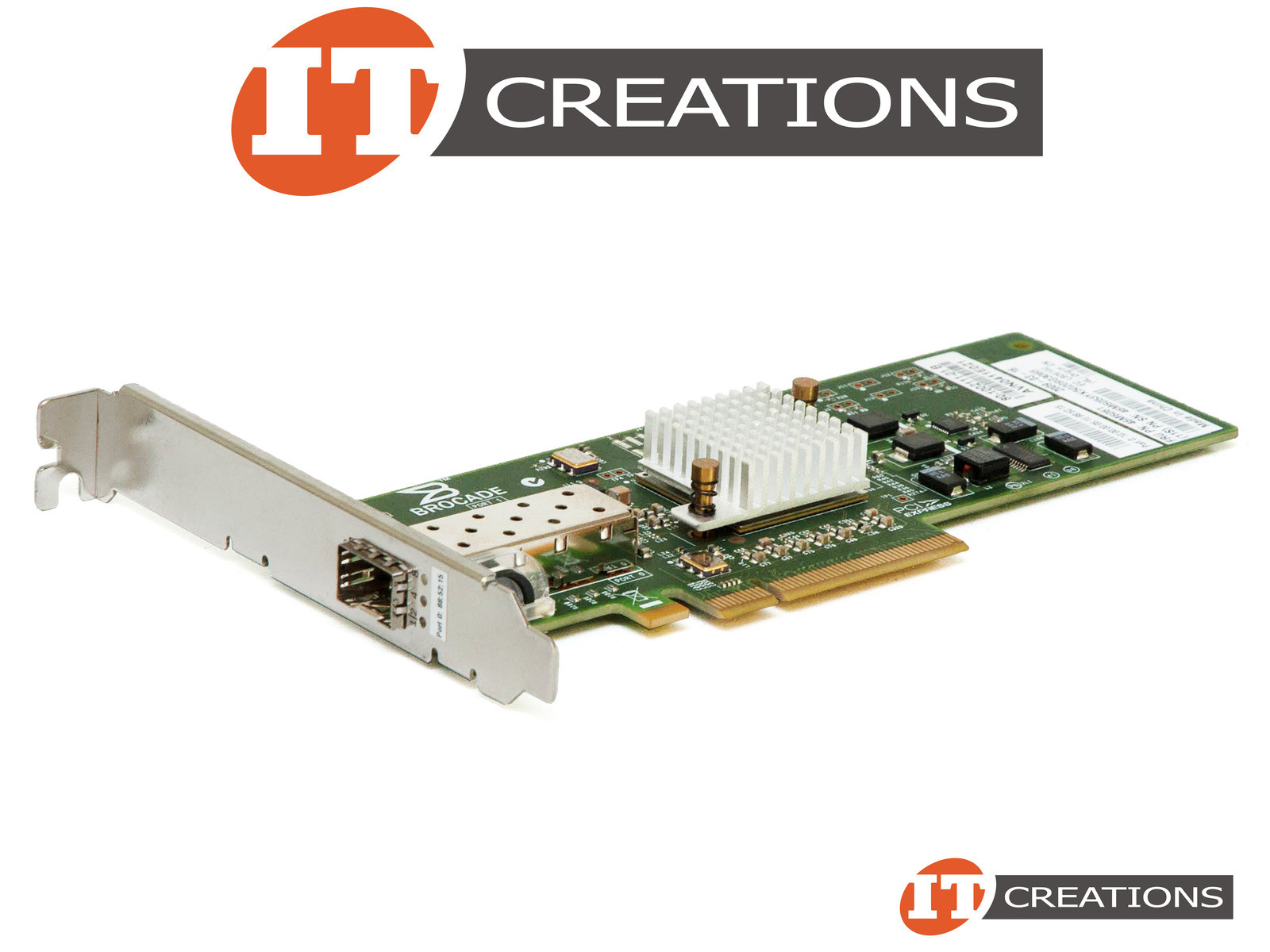 IBM BROCADE 815 8GB SINGLE PORT PCI-E 2.0 FC HOST BUS ADAPTER 46M6053-HIGH P