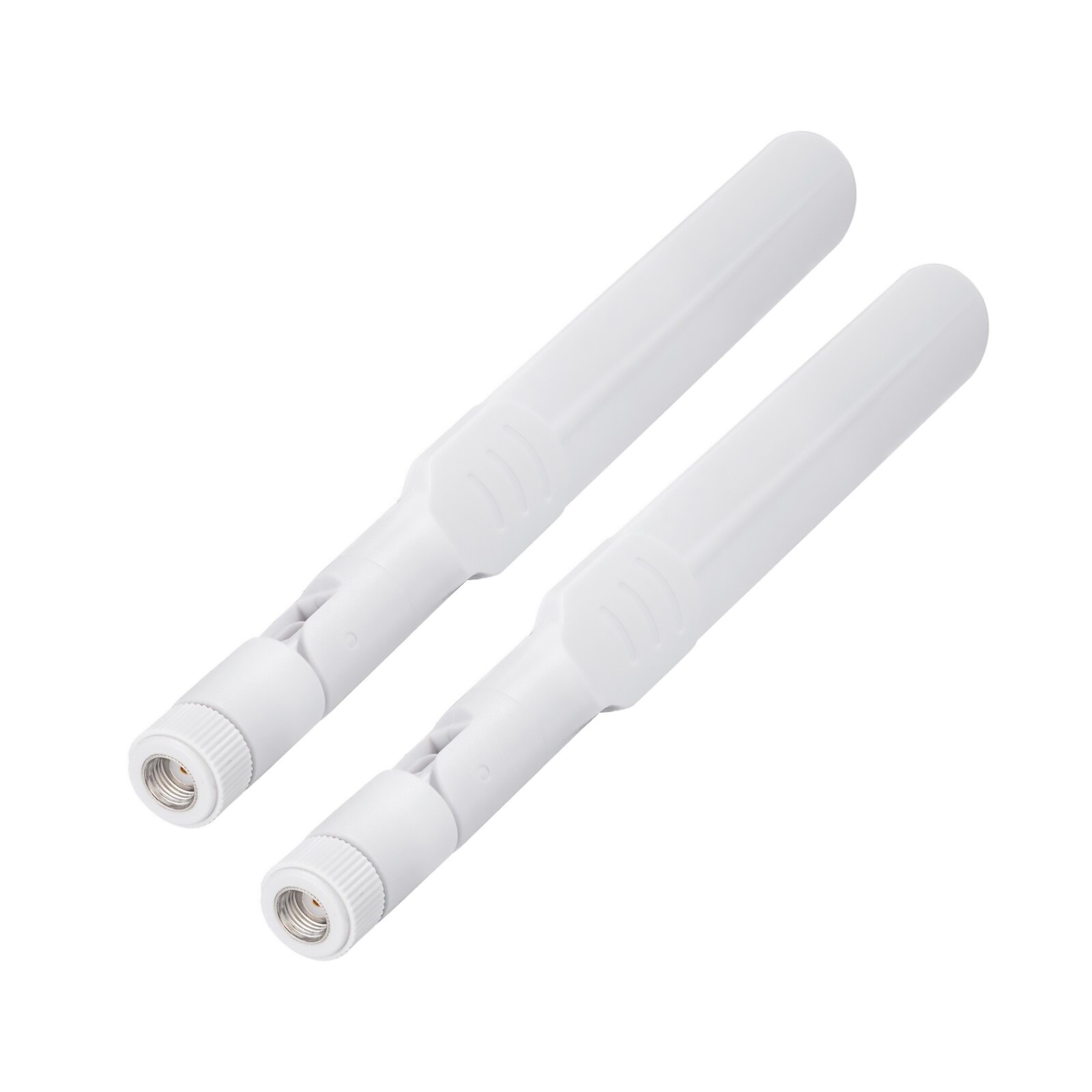 2pcs Dual Band WiFi 2.4GHz 5.8GHz 8dBi RP-SMA White Antenna for IP Camera Router