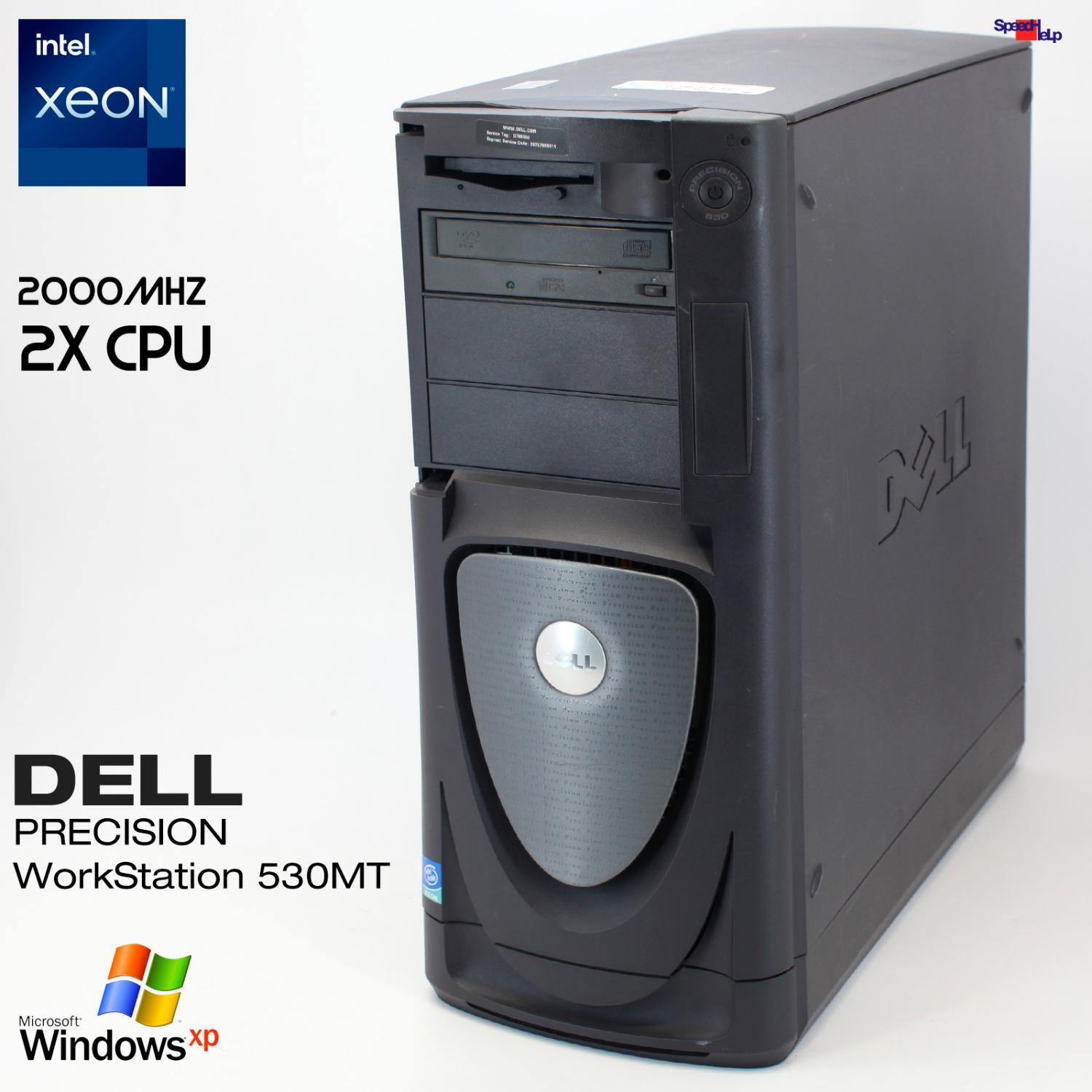 PROFESSIONAL DELL PRECISION WORKSTATION 530MT COMPUTER PC SERVER DUAL XEON 512MB 80GB
