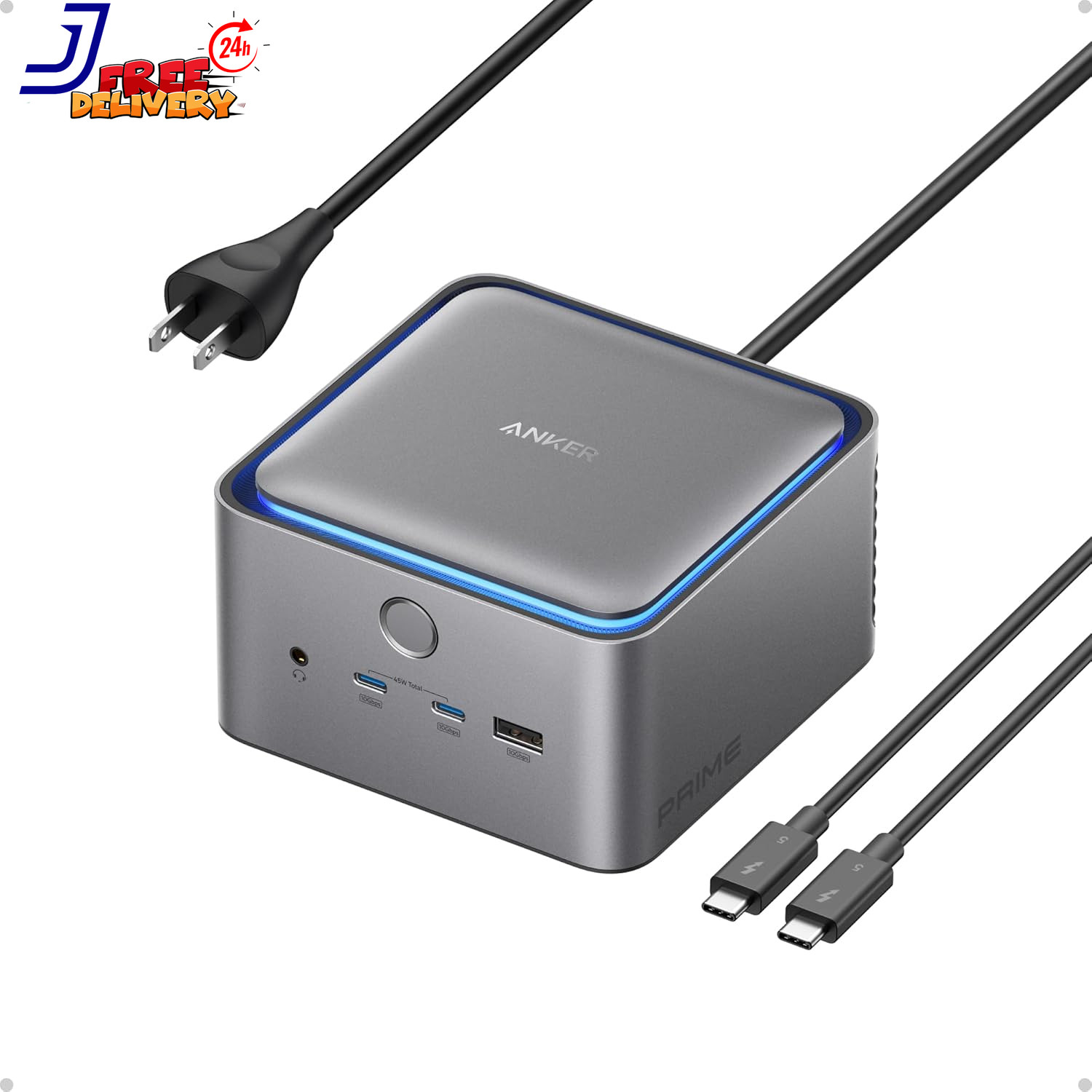Prime TB5 Docking Station, 14-In-1 Thunderbolt 5 Dock for Laptops