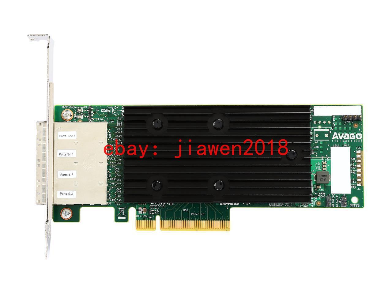 LSI Logic 9305-16e IT Mode 12Gbs 16-Port PCIe SAS Host Bus Adapter