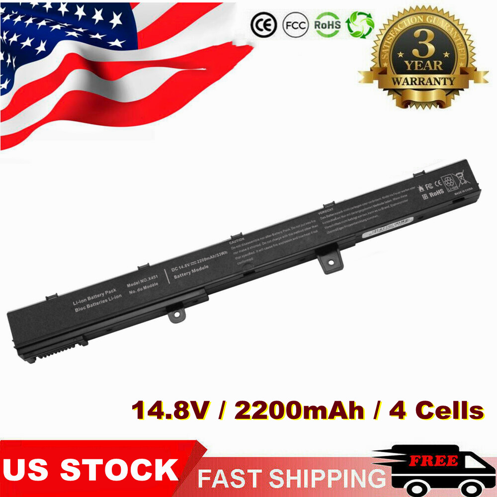 Genuine A31N1319 A41N1308 Battery for Asus X451 X551 F551M X551CA X551M X451C