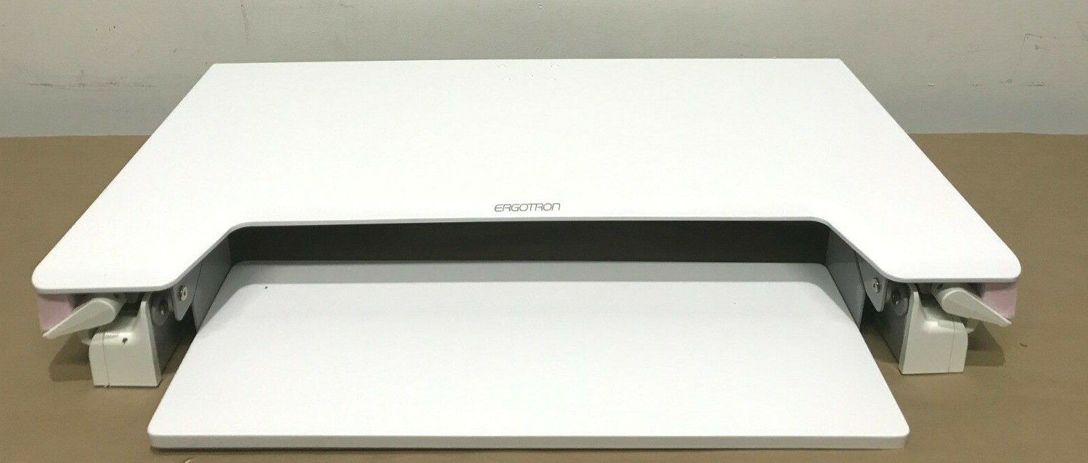Ergotron WorkFit-TL Sit-Stand Workstation 33-406-062 White ✅❤️️Open Box✅❤️️Read