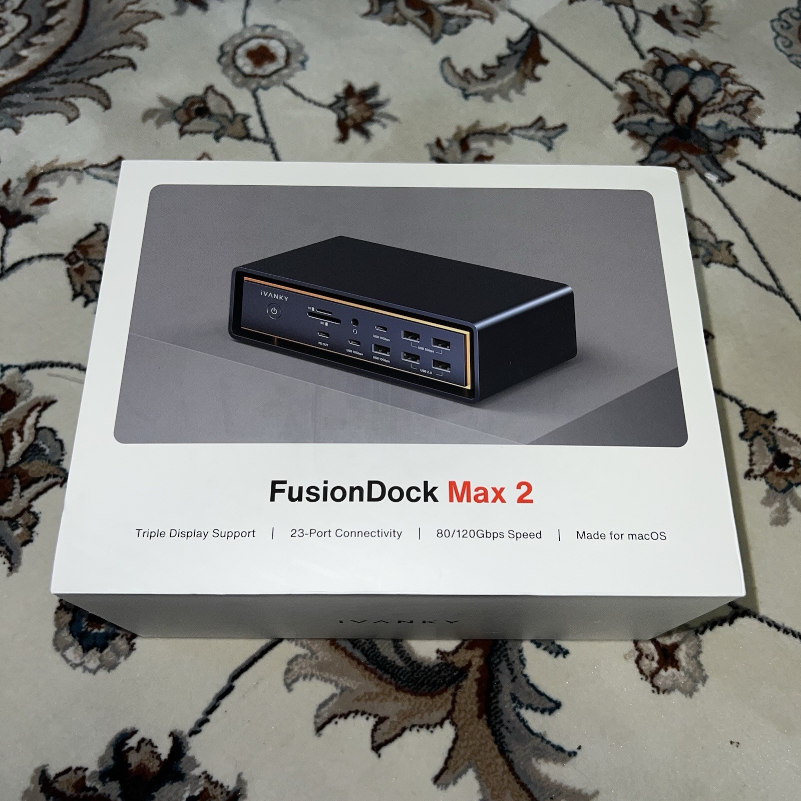 IVANKY FusionDock Max 2, 3 Display, 23 Port, for MacOS 4K HDMI Fusion Dock