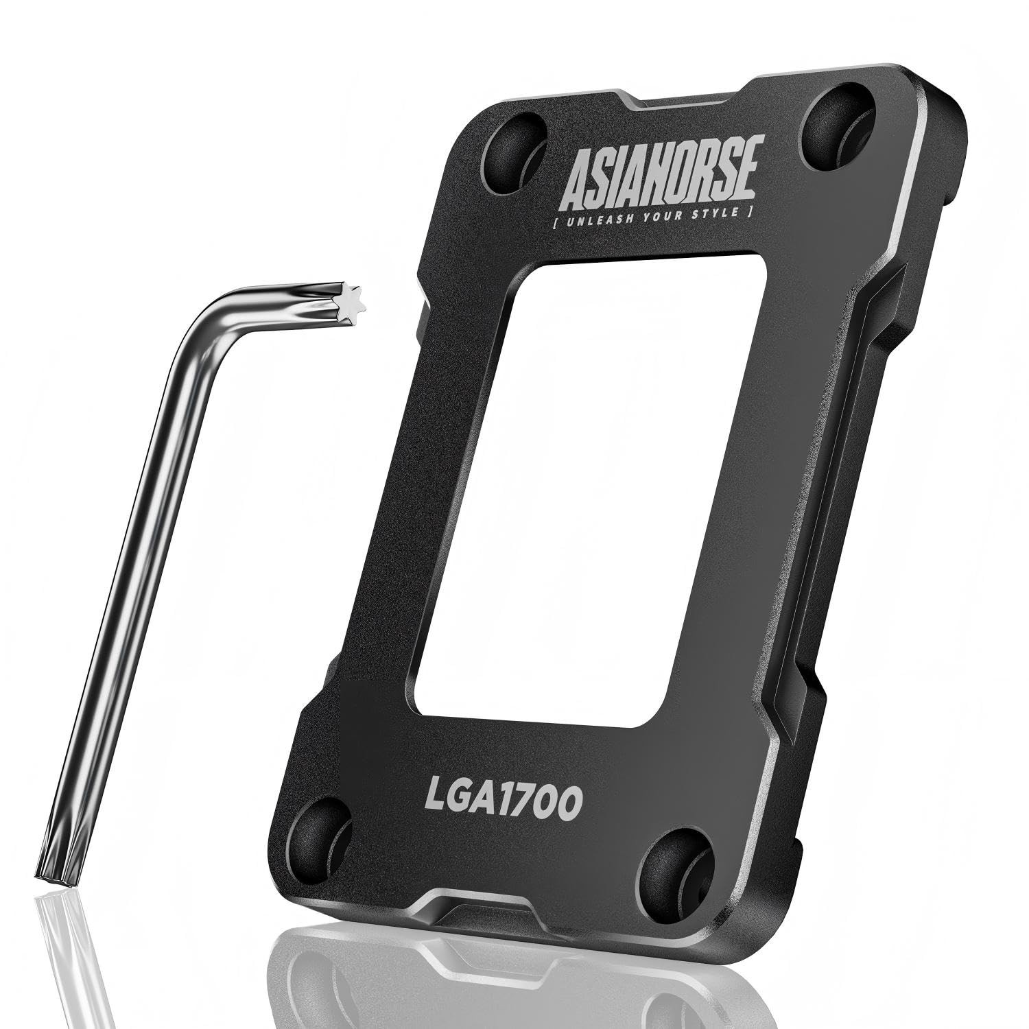 LGA 1700 CPU Frame, 100% Flush Anti-Bending Secure Frame for Intel CPU, High-...