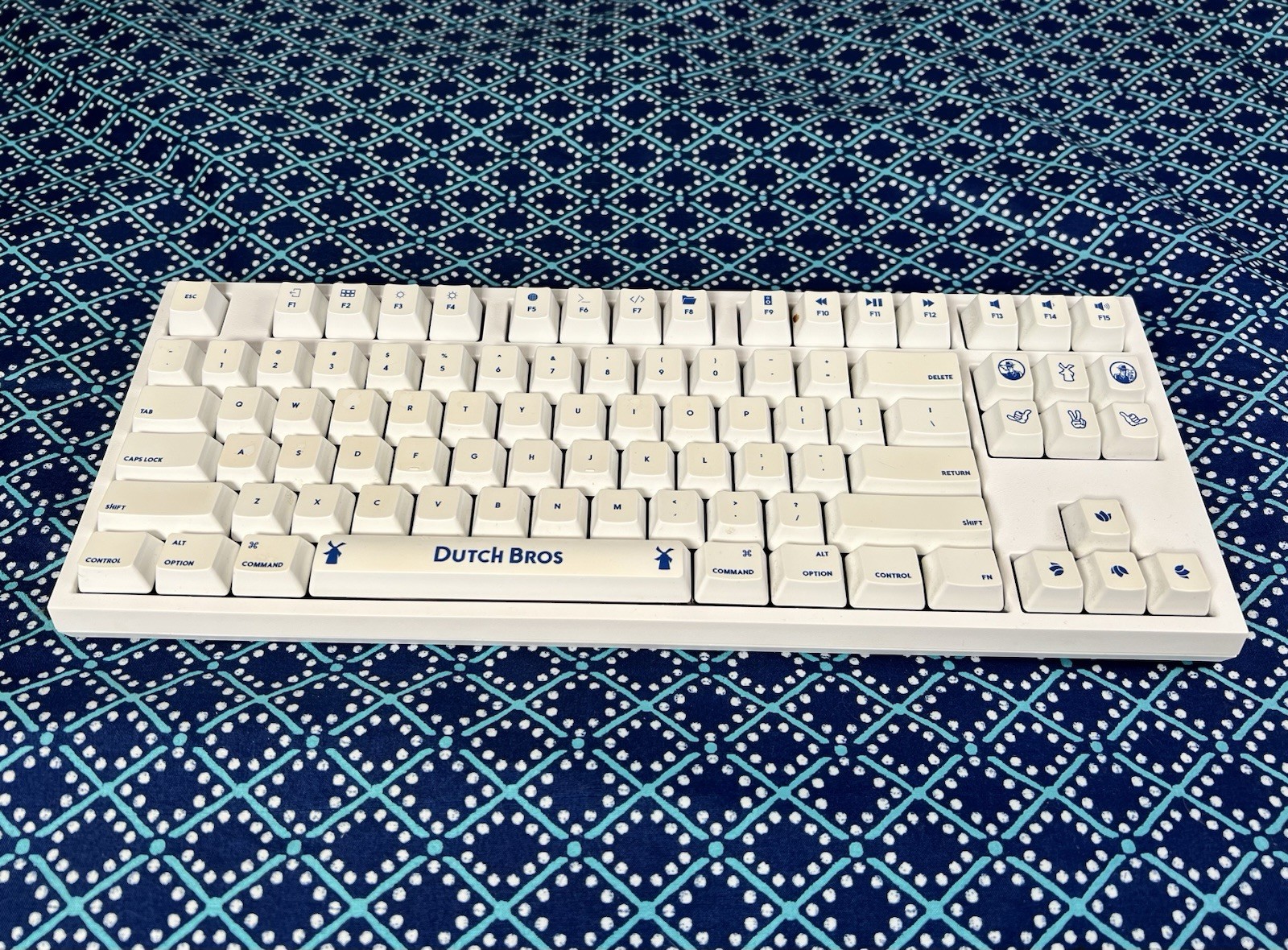 Dutch Bros Custom RARE WASD V3 104-Key Mechanical Keyboard Cherry MX Sticker