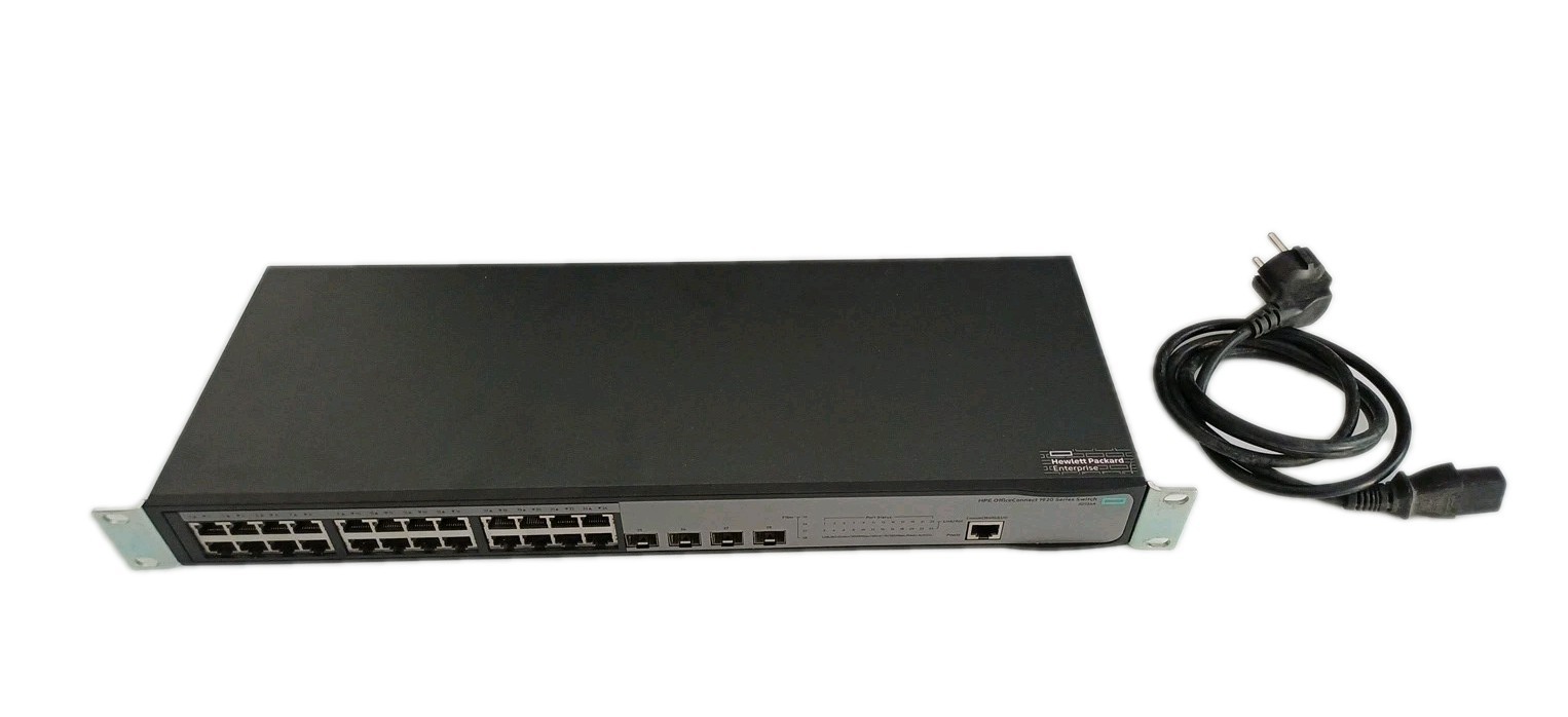 24 Port + 4 SFP Gigabit Ethernet Managed Switch HPE OfficeConnect 1920 - JG924A