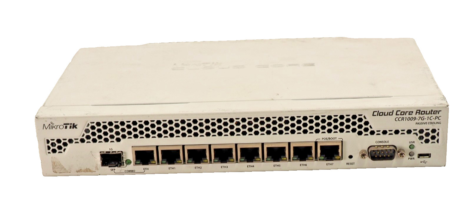 MikroTik CCR-1009-7G-1C-PC 8-Port Ethernet 1-Port SPF Cloud Core Router