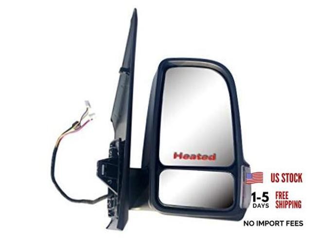 Passenger Right Side Door Mirror Power and Heated Power Passenger (RH) Side