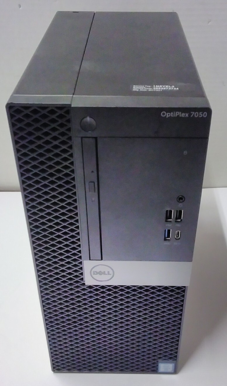 Dell OptiPlex 7050 Intel Core i5-6500 CPU @ 3.20GHz, 8GB (2x4) RAM, 320GB HDD