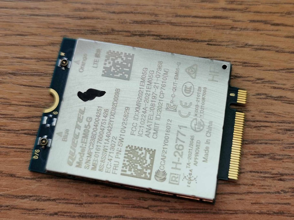 Genuine Quectel EM05-G QTL 5W10V25829 Wireless WWAN Wifi Module for Lenovo NEW?