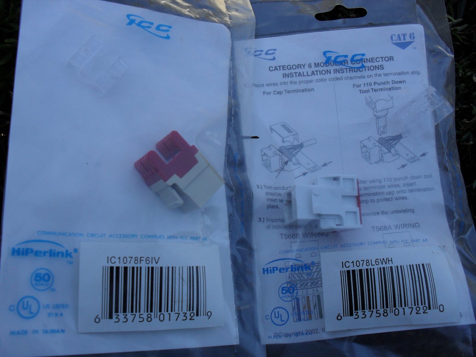Cat 6 Connectors