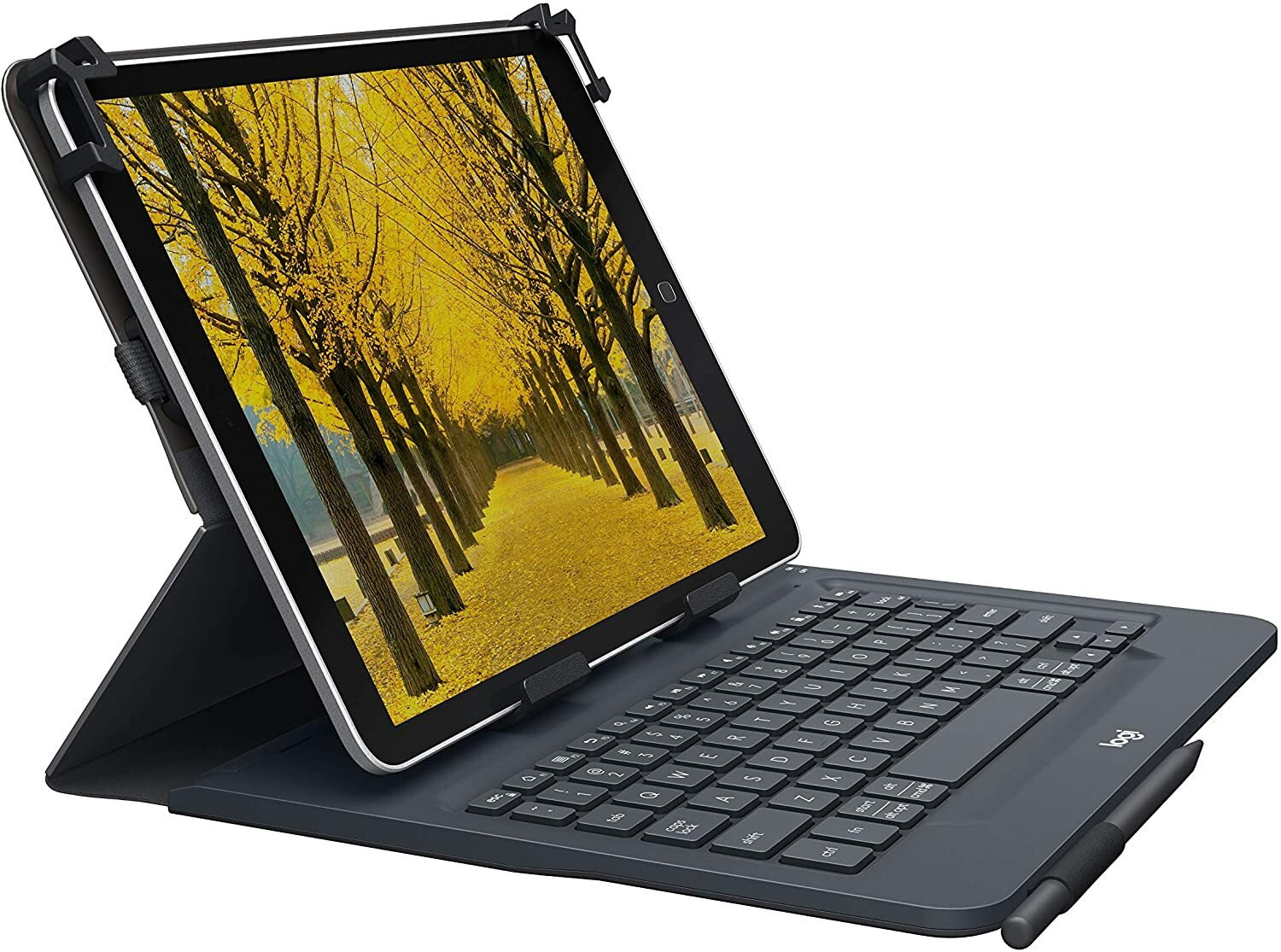 Logitech Universal Folio Tablet Keyboard Cover Case 10.5" iPad Tablet 920-008334