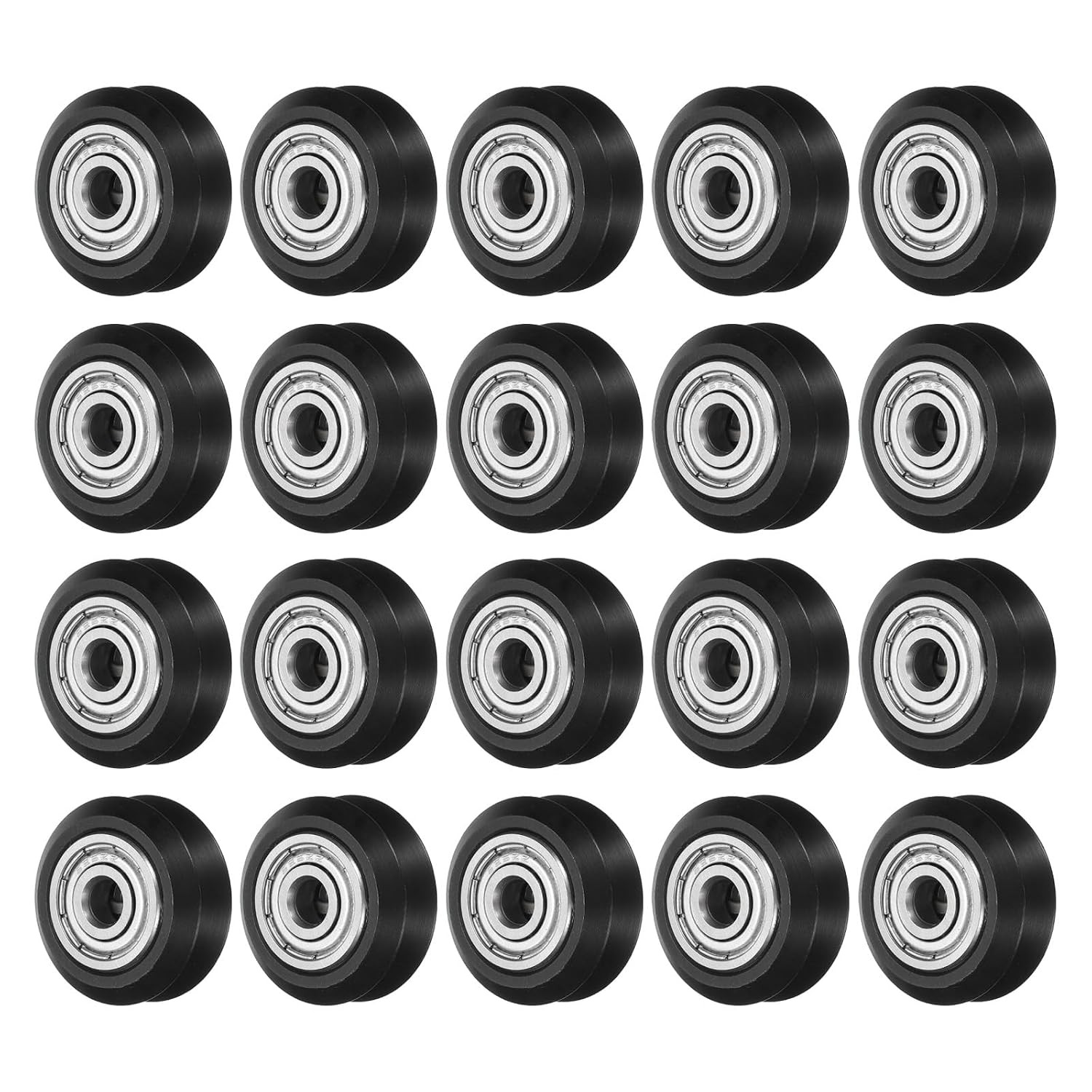 3D Printer Rollers Polycarbonate Gantry Wheels V Slot (13Pcs/Pack) Clear Ender 3