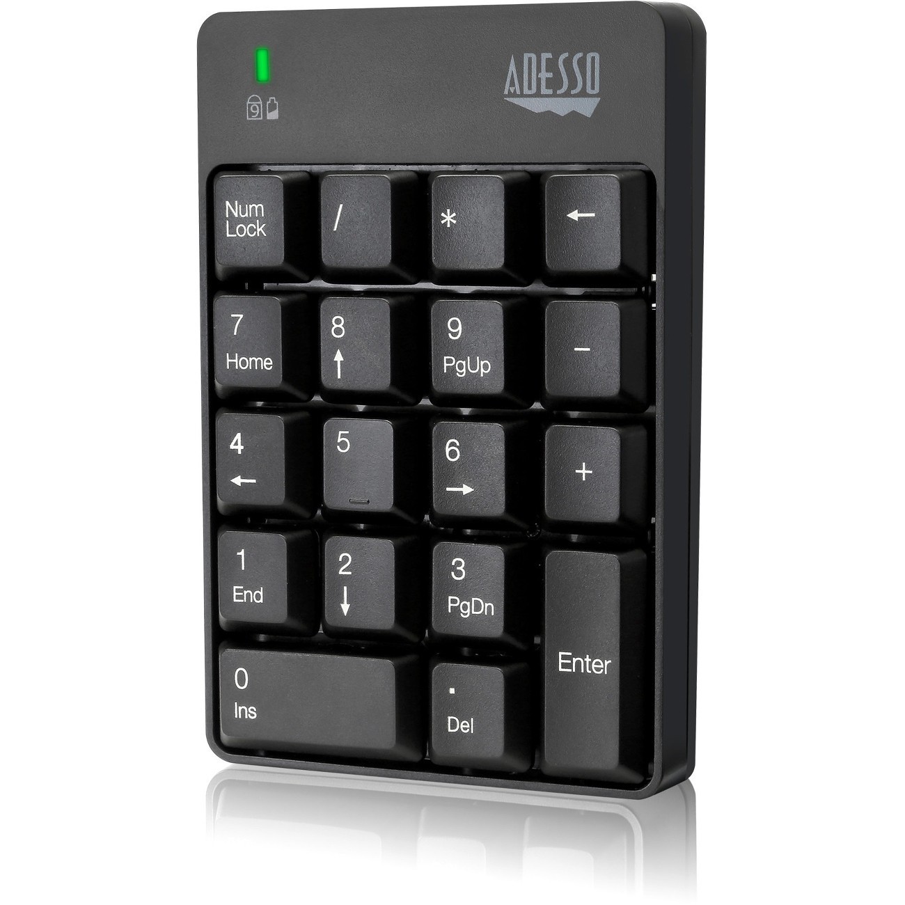 Adesso WKB-6010UB - Wireless Spill Resistant 18-Key Numeric Keypad (wkb6010ub)
