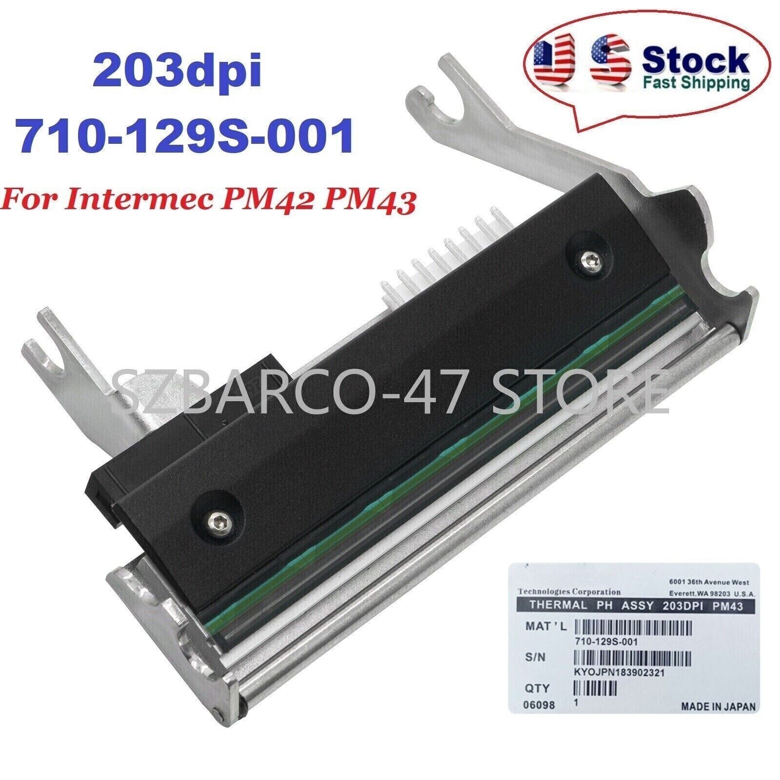 USA OEM 710-129S-001 Thermal Printhead For Intermec PM43 PM42 Printer 203dpi NEW