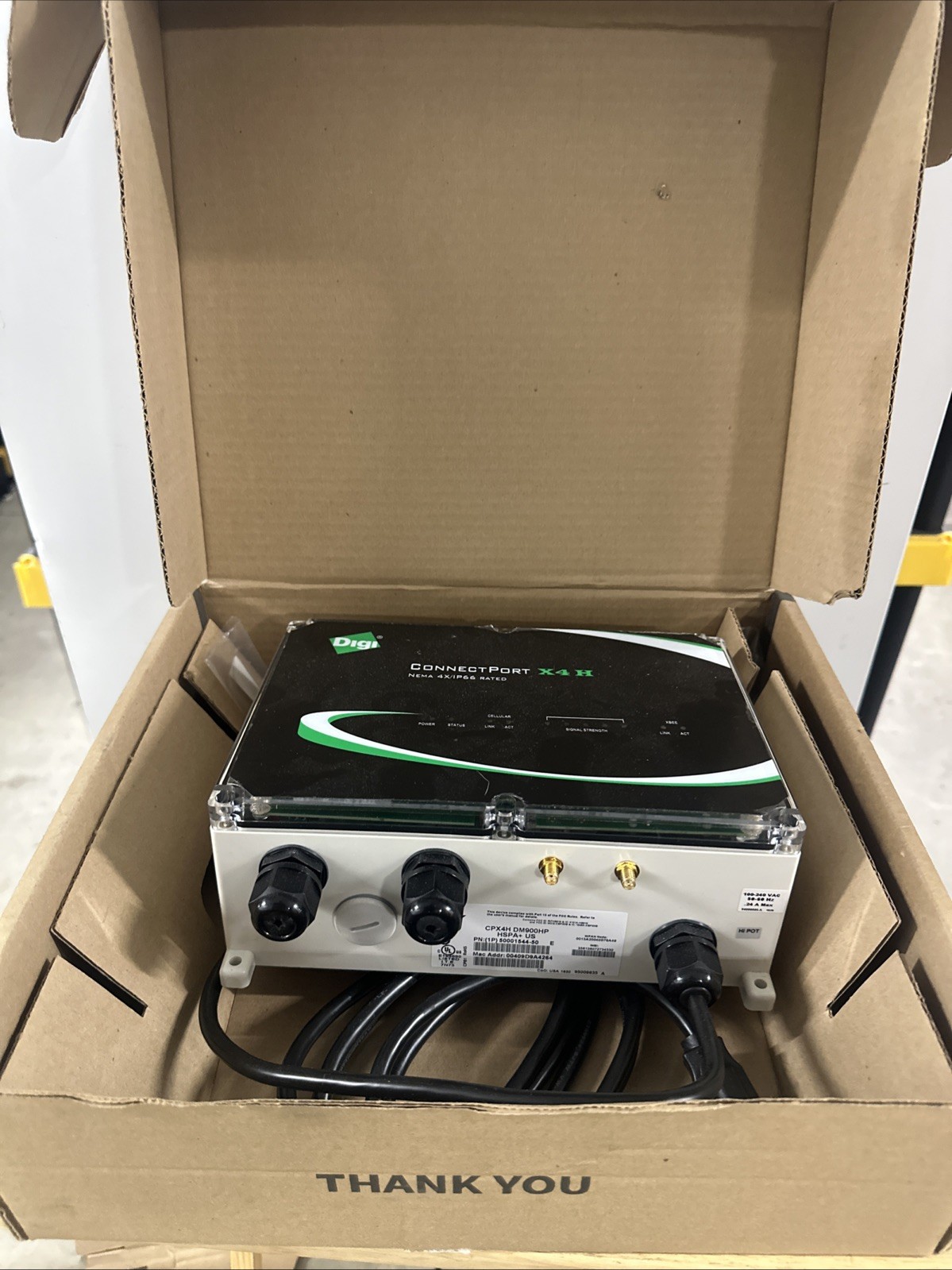 DIGI ConnectPort H4 Tranceiver Modem X4H-Z1U-B201-US  ZB 1XRTT VZW