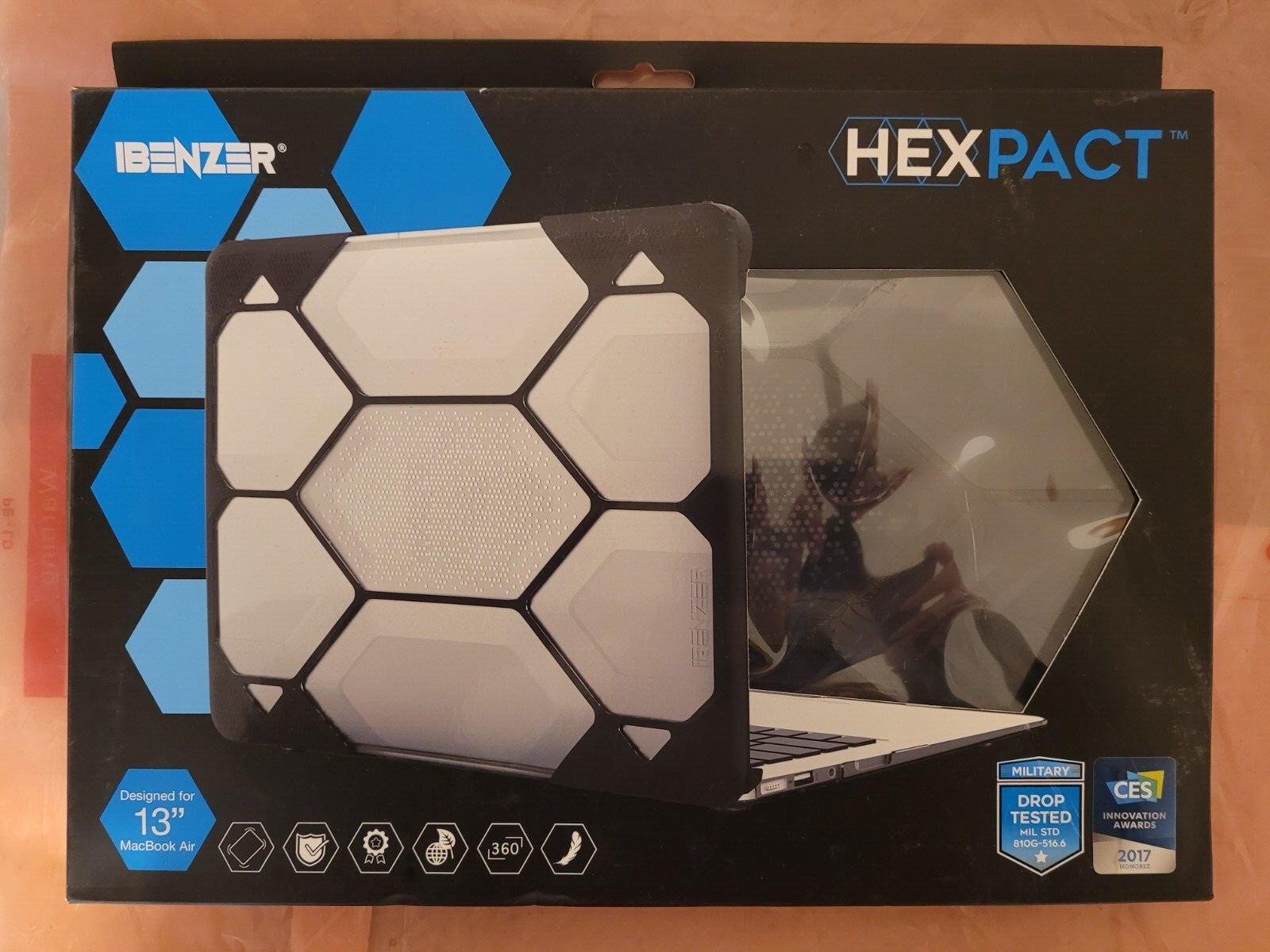 IBENZER Hexpact For 13" MacBook Air MIL STD Protective Hard Case New