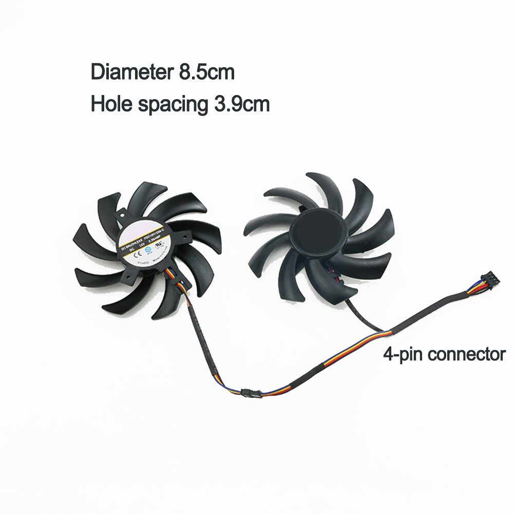 1X 85mm For Graphics Card Cooling Fan XFX Radeon HD7950 HD7970 VAPOR-X FX-797A