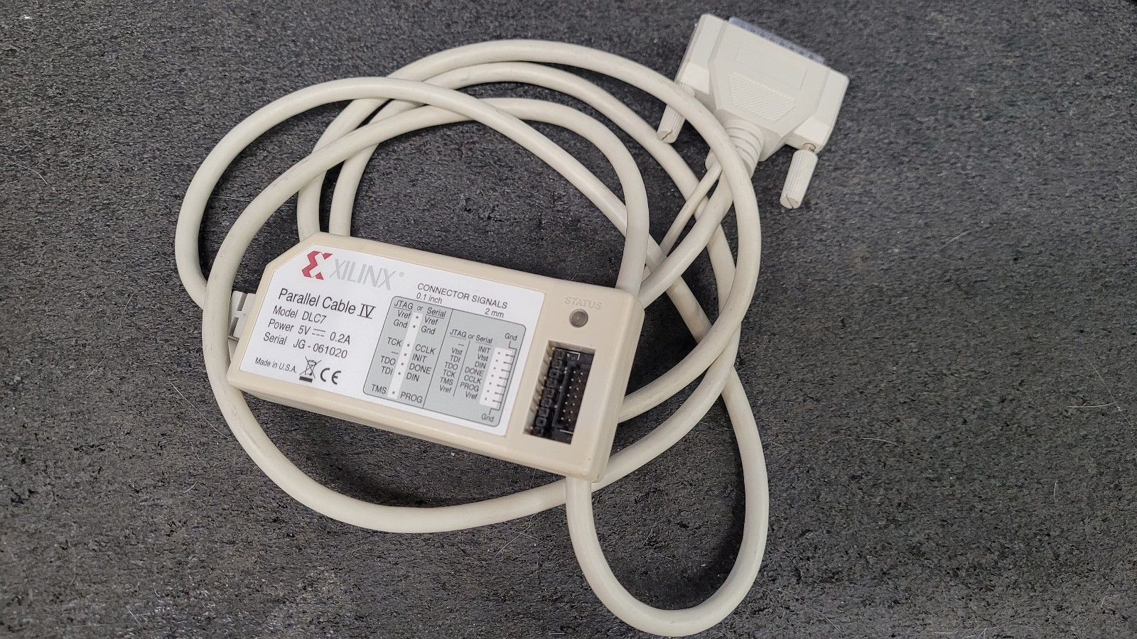 XILINX Parallel Cable IV Model DLC7 Jtag