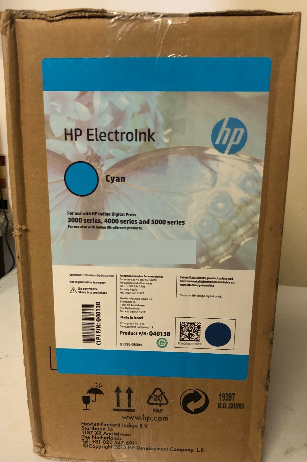 HP Indigo I ElectroInk for 3000/4000/5000 Series CYMK Buy As You Need 