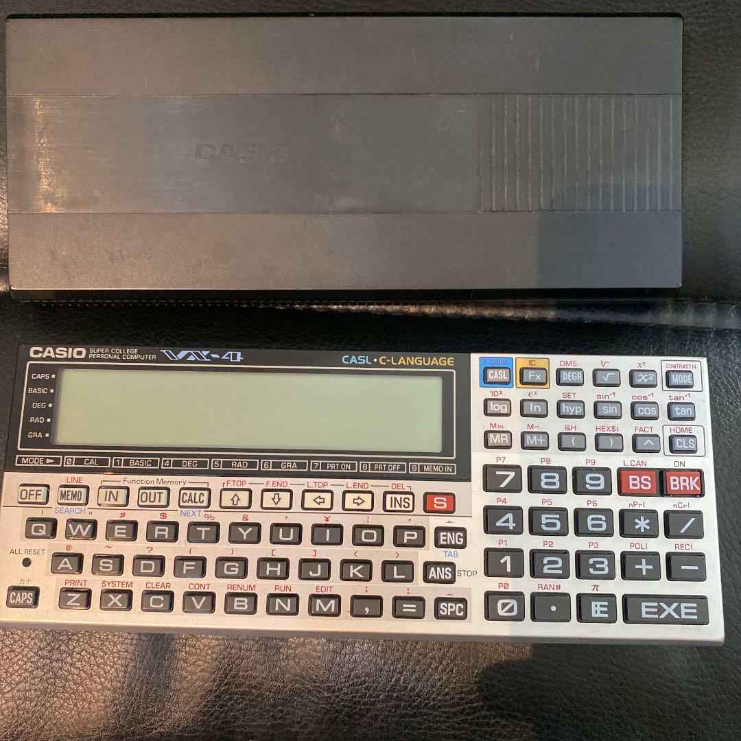 Casio Pocket computer PC VX-4 Super College Function Calculator Tested Examined