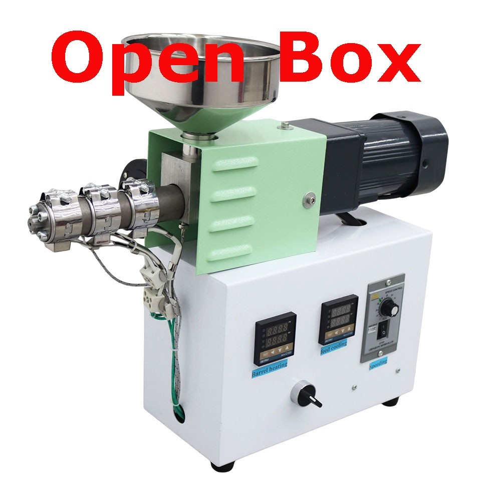 Open Box 3D Filament Single-Screw Extruder Plastic Extrusion Processing Machine